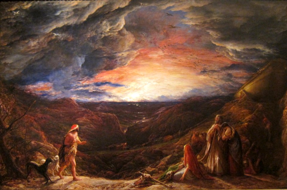 'Noah,_The_Eve_of_the_Deluge'_by_John_Linnell,_1848