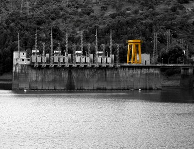 Water power plant energy