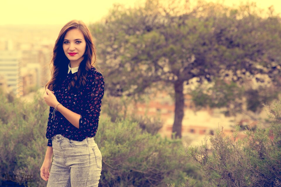 Girl beauty young