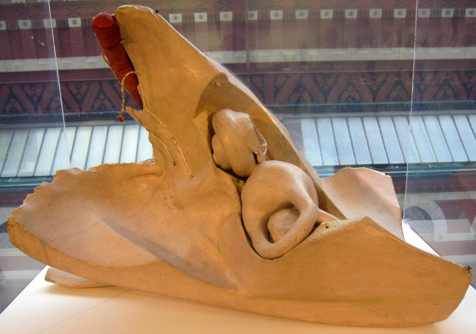 'Model_of_the_Labyrinth_of_the_Inner_Ear'_and_'Model_of_the_Left_Temporal_Bone'_by_William_Rush