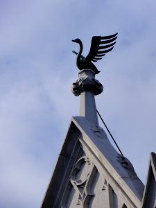 's-Hertogenbosch_Rijksmonument_21635_Hinthamerstraat_94_de_zwaan_in_top