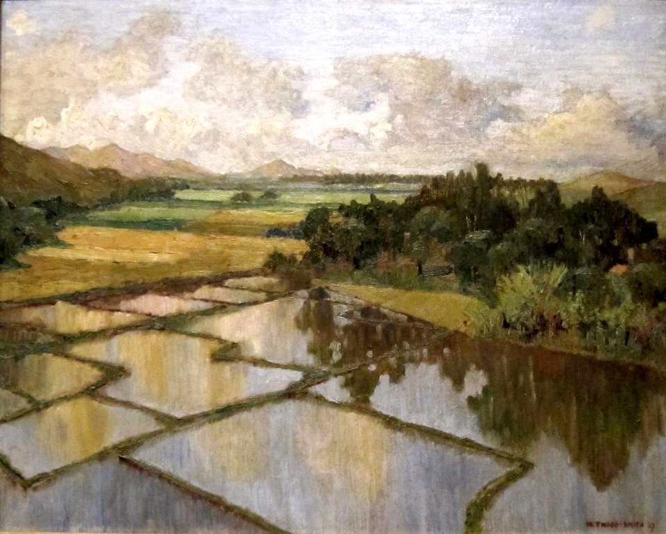 'Rice_Fields,_Hanalei'_by_William_Twigg-Smith,_c._1929