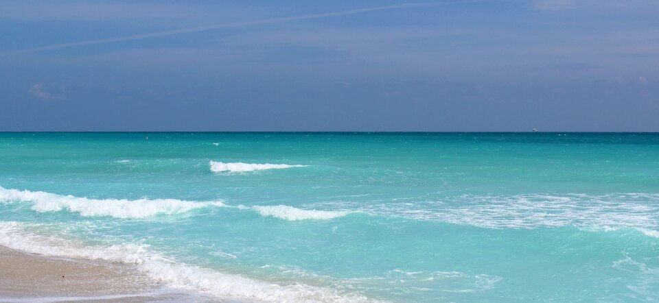 Florida sea color photo