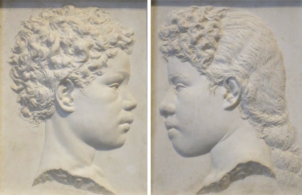 'Hawaiian_Types'_by_Allen_Hutchinson,_plaster_casts,_Biship_Museum