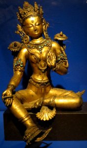 'Green_Tara'_from_Nepal,_15th_century,_Norton_Simon_Museum
