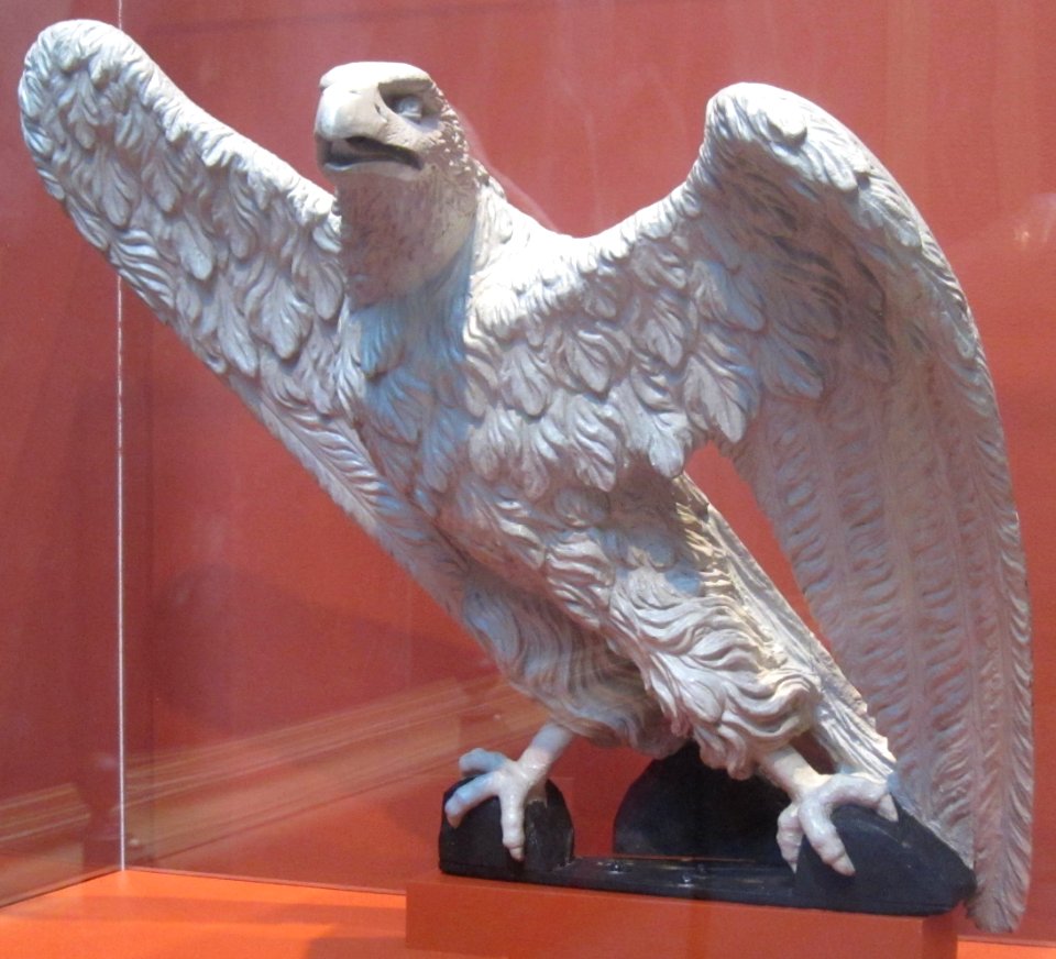 'Eagle',_pine_carving_by_William_Rush