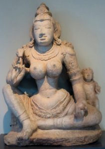 'Digambara_Yakshi_Kushmandini'_from_Karnataka,_India,_c._900,_Norton_Simon_Museum