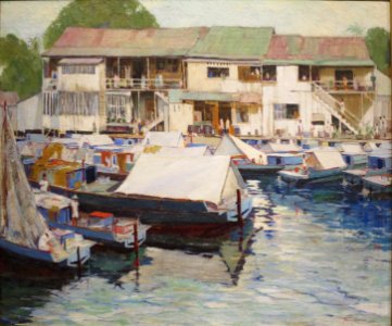 'Hilo_Sampans'_by_William_Twigg-Smith,_1917