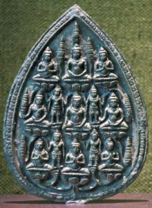 'Buddhist_Plaque',_Thailand,_13th_century,_bronze,_Norton_Simon_Museum