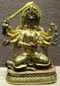 'Hindu_Goddess'_from_Nepal,_c._1700,_gilt_bronze,_Norton_Simon_Museum