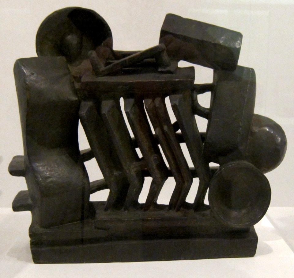 'Composition_(Man_and_Woman)'_by_Alberto_Giacometti,_Tate_Modern