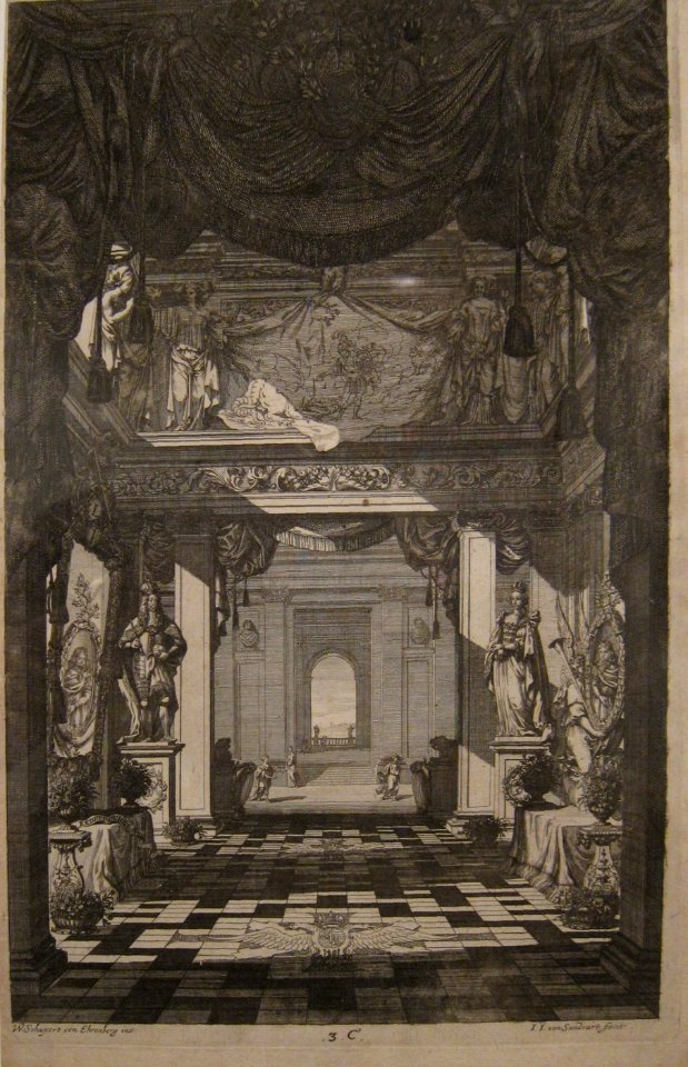 'Palace_Interior',_copper_engraving_by_Von_Johann_Jacob_Sandrart,_Honolulu_Museum_of_Art