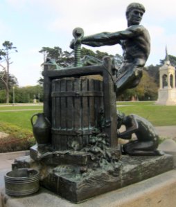 'The_Cider_Press'_by_Thomas_Shields_Clarke