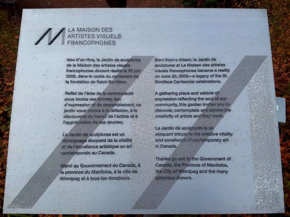 "La_Maison_des_Artistes_Visuels_Francophones"_signage