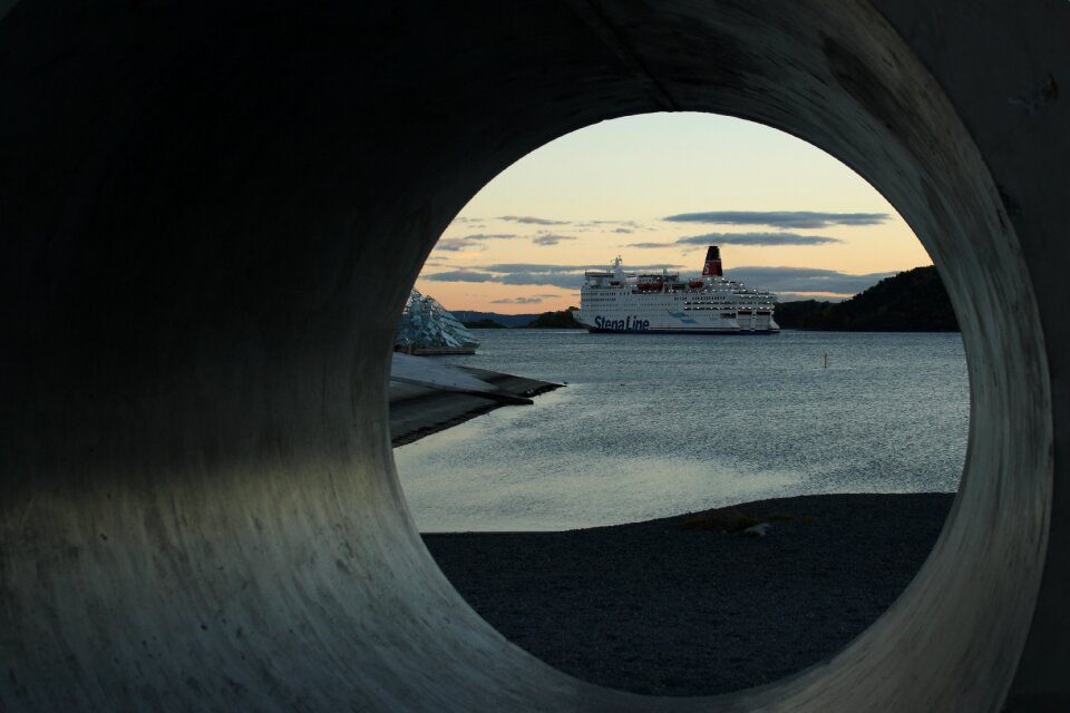 Fjord ferry maritim