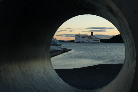 Fjord ferry maritim