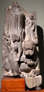 'Vaishnavi_with_Lion',_India,_10th_century_CE,_Dayton_Art_Institute