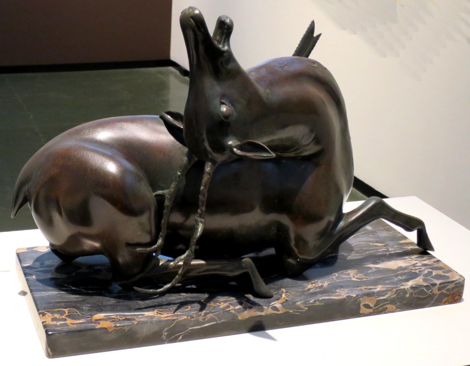 'Wounded_Stag'_by_Elie_Nadelman,_Honolulu_Museum_of_Art