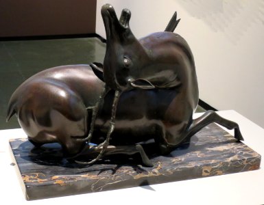 'Wounded_Stag'_by_Elie_Nadelman,_Honolulu_Museum_of_Art