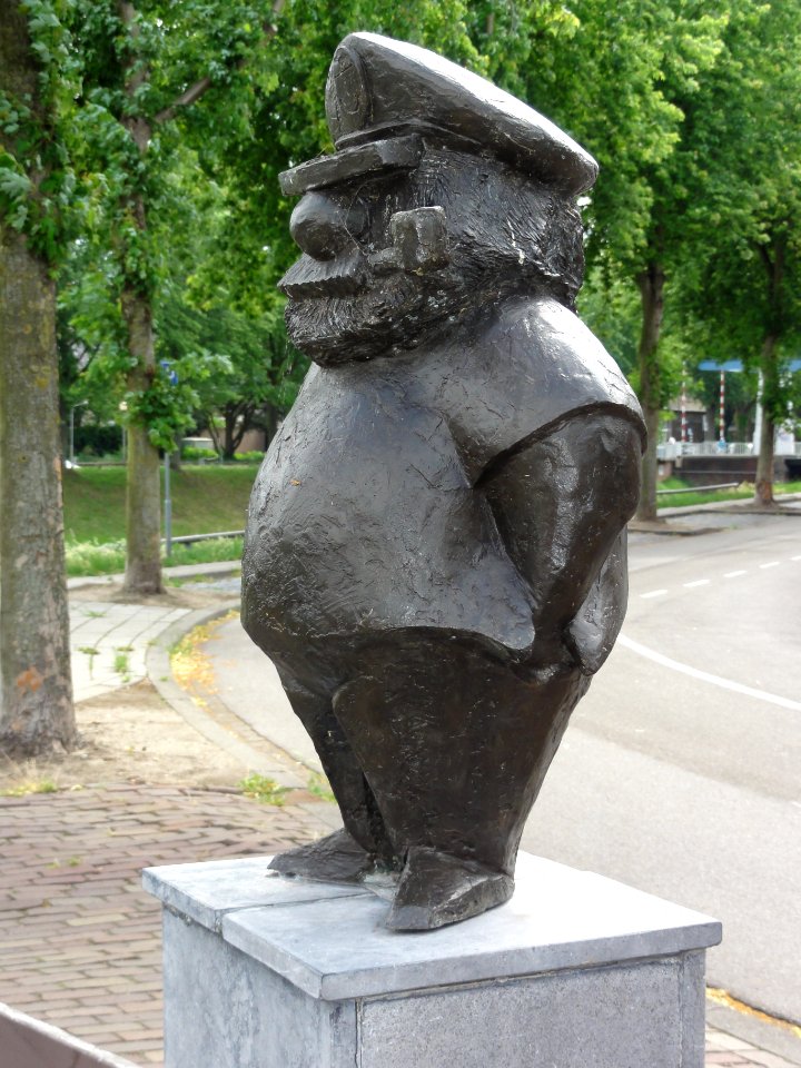's-Hertogenbosch_sculptuur_Schippertje,_Rudolf_Gras_1991