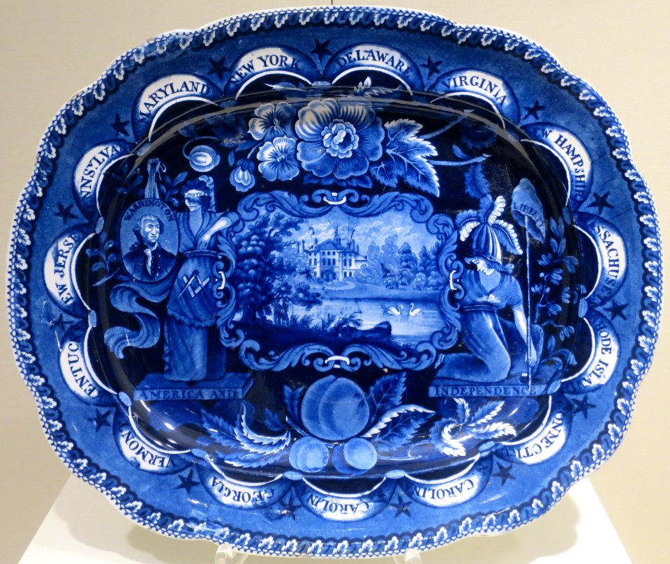'States_Platter'_manufactured_by_James_and_Ralph_Clews,_c._1820-50,_Dayton_Art_Institute
