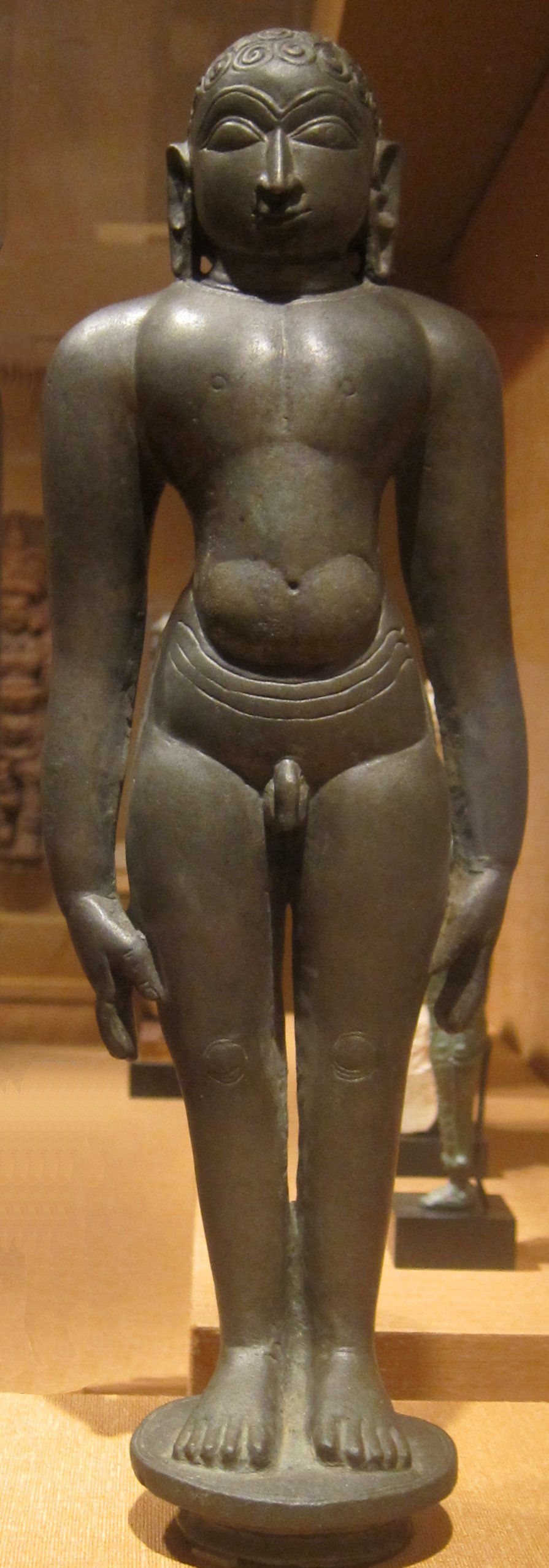 'Tirthankara',_India,_Mysore,_Karnataka,_10th-11th_century,_bronze_with_silver_content,_Honolulu_Academy_of_Arts