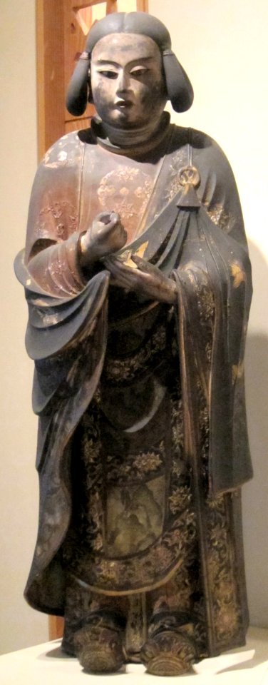 'Shotoku_Taishi_as_a_Young_Man',_lacquered_wood_sculpture,_Japan,_17th_century,_HAA