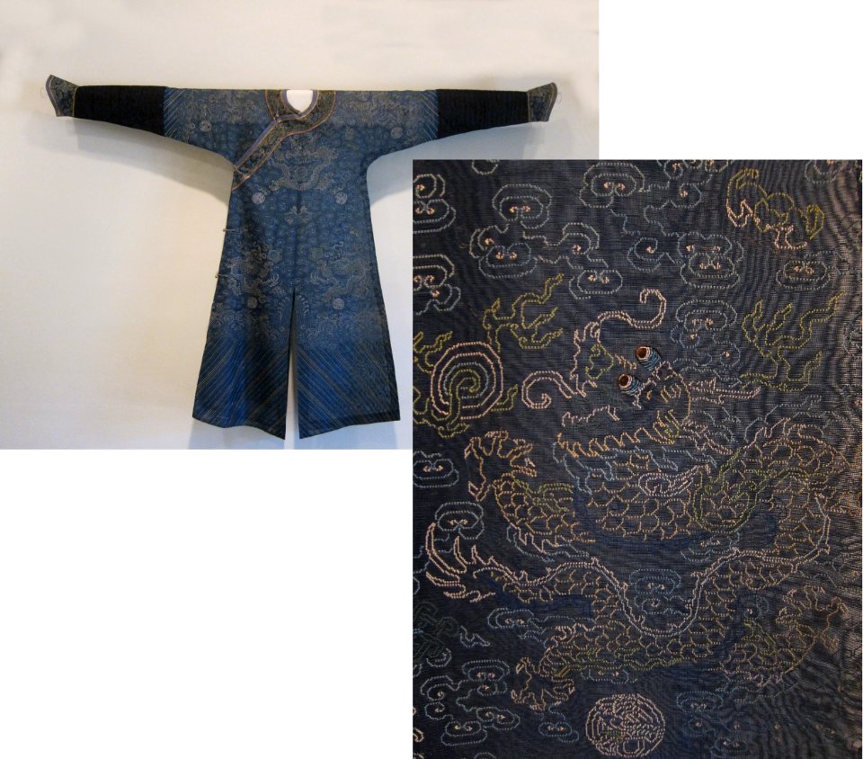 'Qifu'_(semi-formal_robe)_from_China,_Tao_Kuang_era,_1821-1850,_Honolulu_Museum_of_Art,_4735.1