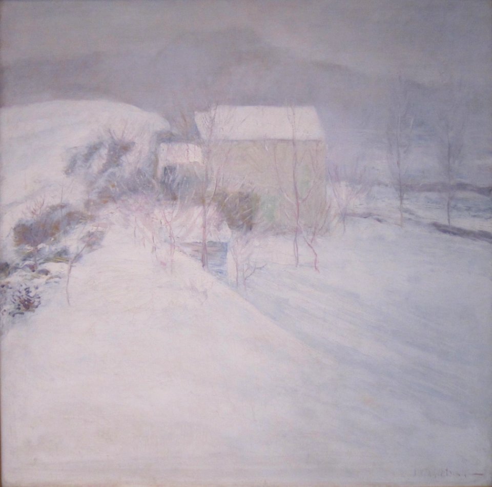'Snow'_by_John_Henry_Twachtman,_c._1895-6
