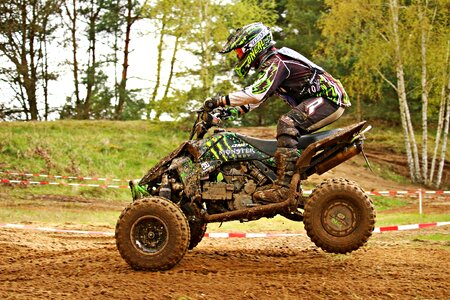 Racing all-terrain vehicle motorcycle