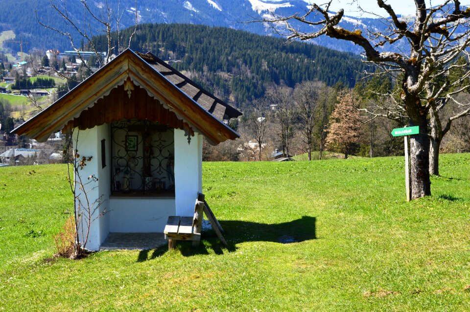 Wayside cross kitzbühel spring