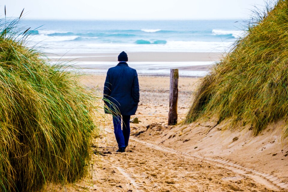 Beach atlantic man