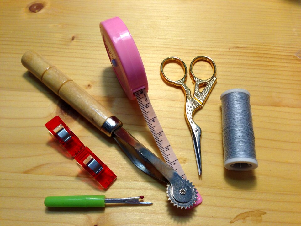 Haberdashery sewing thread hand labor
