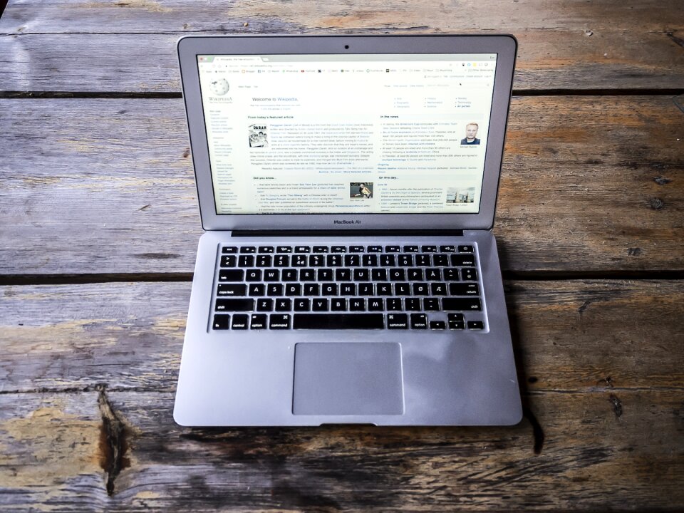 Rugged wood notebook