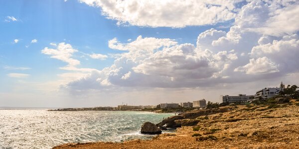 Panoramic landscape mediterranean