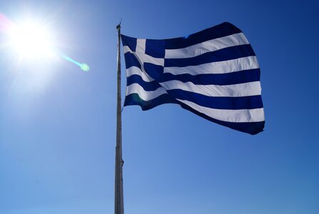 Flag greece country
