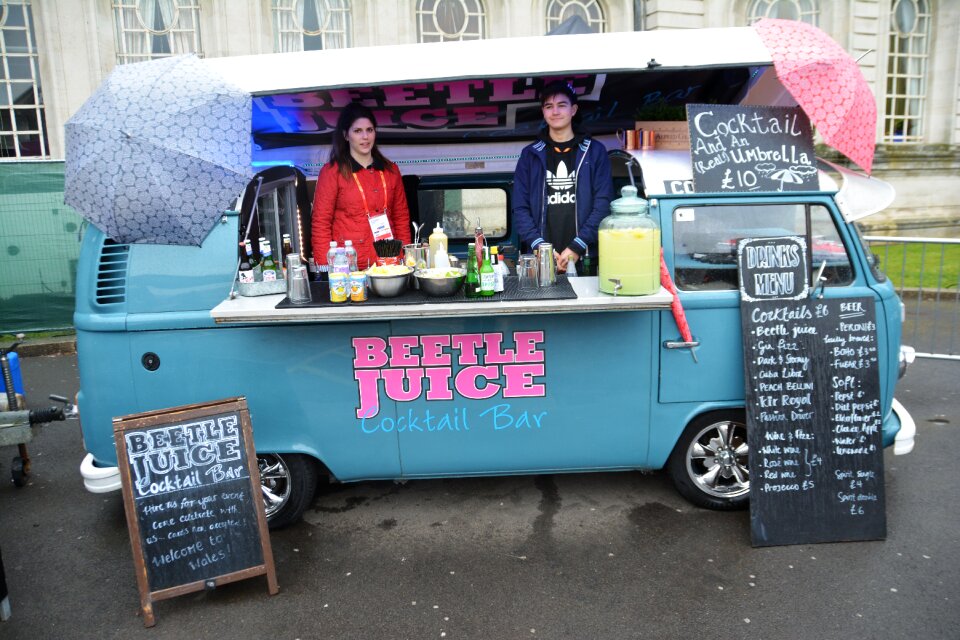Restaurant food truck van
