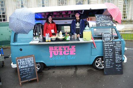 Restaurant food truck van
