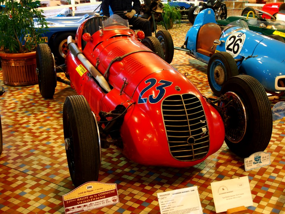 1948_Alexander_Maserati_Raffaella_Speciale_at_the_Musée_Automobile_de_Vendée_pic-1