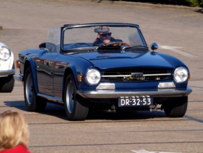 1972_Triumph_TR_6._Dutch_licecence_registration_DR-32-53