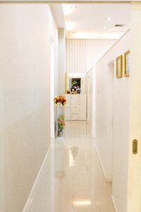 Passage door entrance