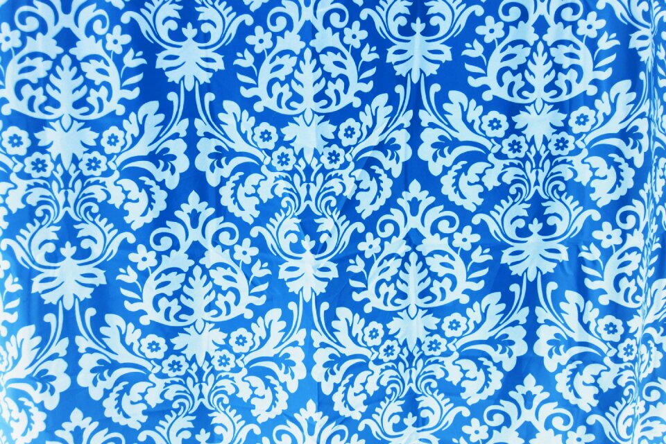 Blue texture tissue