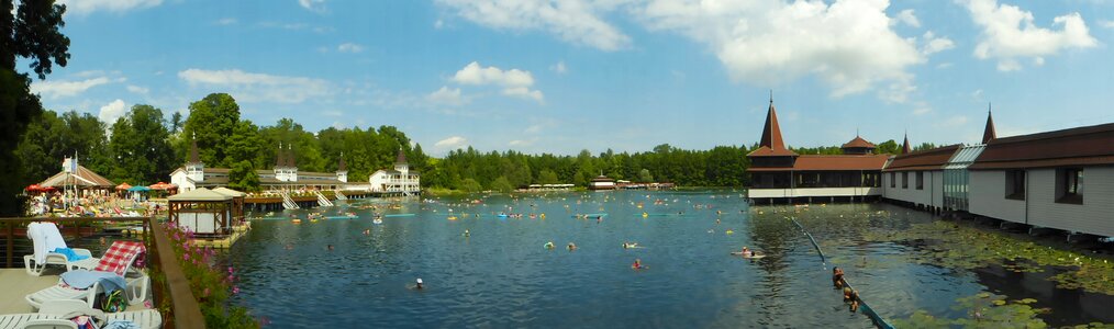 Vacations recovery thermal spring