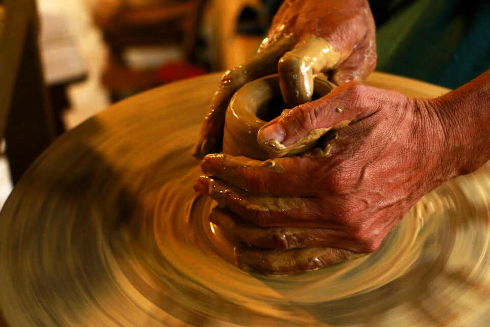 Handmade ceramics pottery