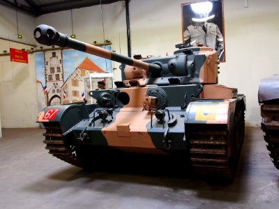 1944_Cruiser_tank_Comet,_Tanks_in_the_Musée_des_Blindés,_France,_pic-3 photo