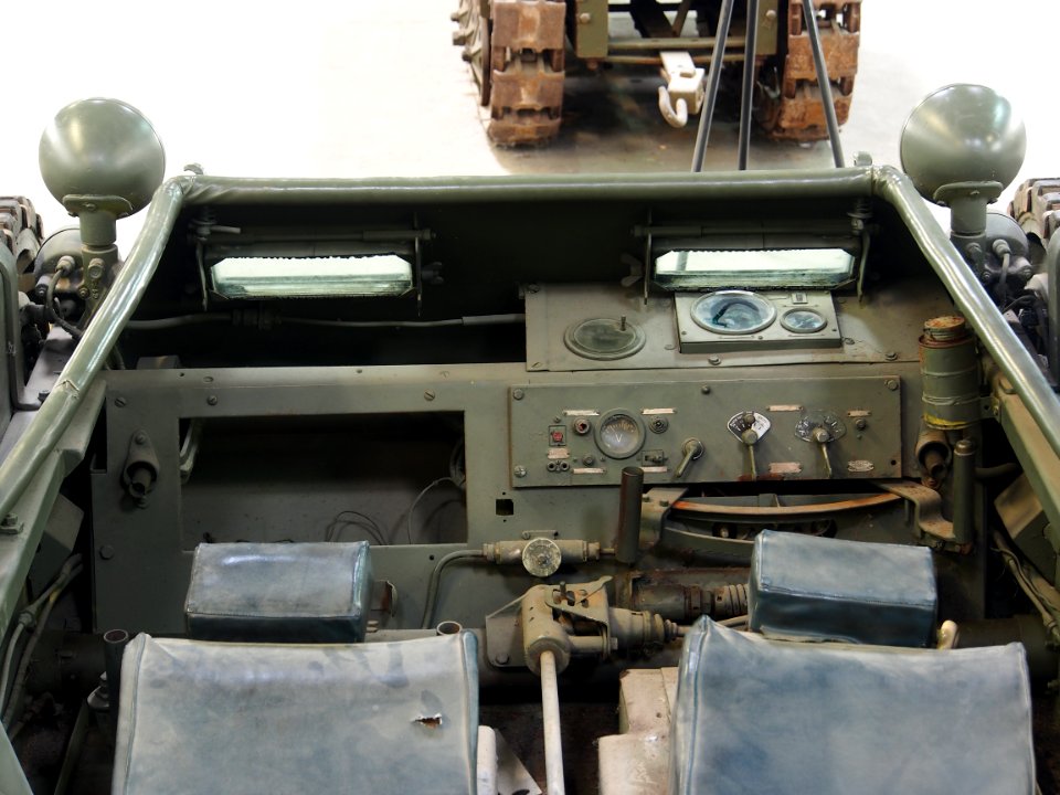 1955_Fouga_VP_90,_Tanks_in_the_Musée_des_Blindés,_France,_pic-9