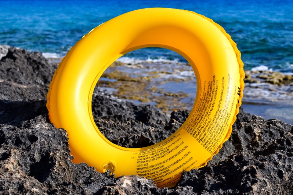 Rescue summer beach