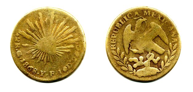 2_reales_de_Guanajuato_de_1868_(falsa)(anverso_y_reverso)