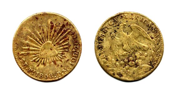 2_reales_de_San_Luis_Potosí_de_1858_(falsa)(anverso_y_reverso)