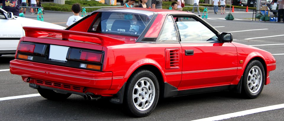 1987_Toyota_MR-2_rear